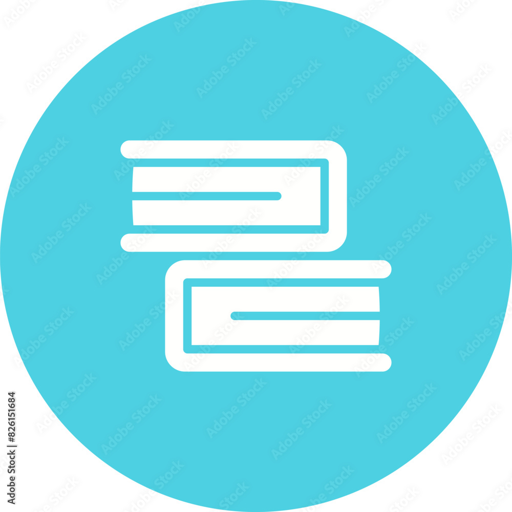 Poster Books Vector Icon