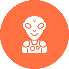 Alien Vector Icon