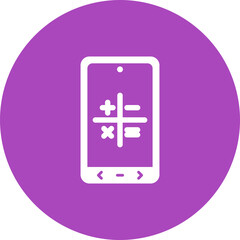 Obraz premium Calculator Vector Icon