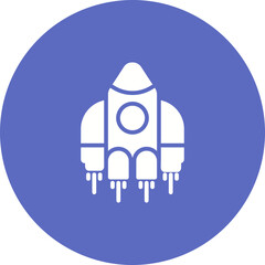 Spaceship Vector Icon