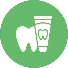 Toothpaste Vector Icon