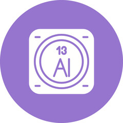 Aluminum Vector Icon