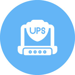 UPS Vector Icon