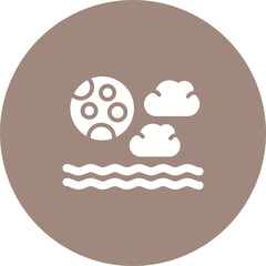 Moon Vector Icon