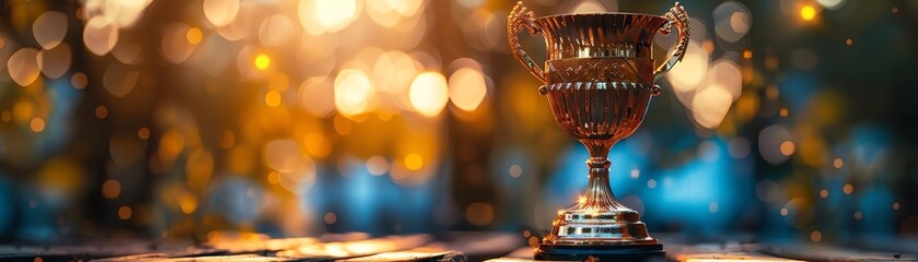 Obraz premium 3D trophy with the words Top Referrer inscribed