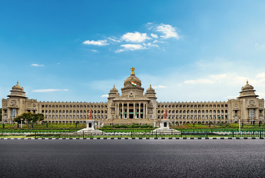 Vidhana Soudha  Front View,Bangalore India