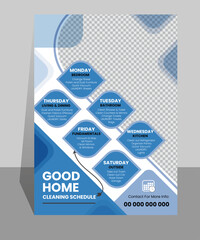 Modern and unique flyer design template. Formal and futuristic layer maintain vector business template design. 