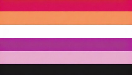 vector image of the lesbian flag, close up full screen, lgbt woman queer pride month, background wallpaper logo