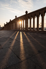 Obraz premium Arches and bridges on the canals of Venice