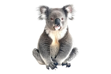 Naklejka premium Koala isolated on white background