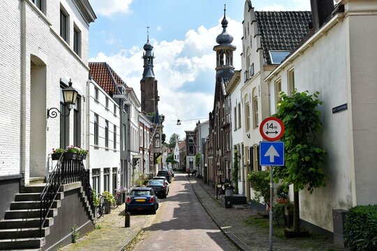 lovely street in Zaltbommel.
Zaltbommel, Bommelerwaard, Gelderland, Netherlands, Holland, Europe.