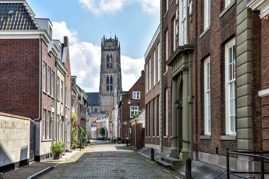 Zaltbommel.
One of the eye-catchers of this city is St. Martin's Church.
Zaltbommel, Bommelerwaard, Gelderland, Netherlands, Holland, Europe.
