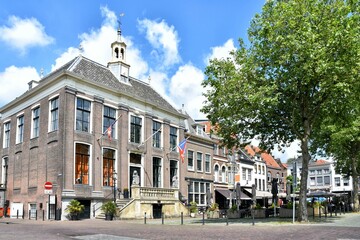 old town hall.
Zaltbommel, Bommelerwaard, Gelderland, Netherlands, Holland, Europe.