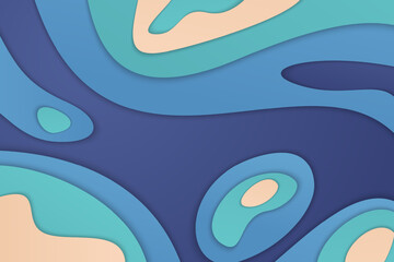 Abstract colorful paper style background