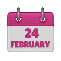 24  February