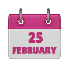 25 February