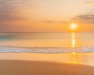 Sunset on a Beautiful Secluded Beach