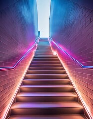 Fototapeta premium stairway to heaven, escalator, staircase, stair, architecture, interior, stairway, 