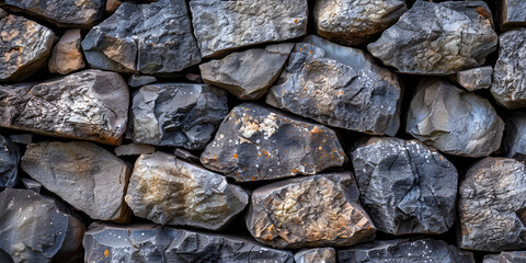 Stone background Rough Stone Abstract stone wall texture  Created.