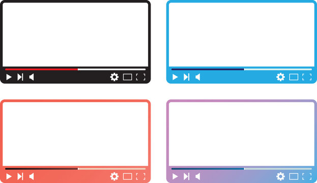 動画風フレーム	セット