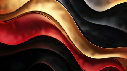 blue gold red luxurious abstract geometric presentation