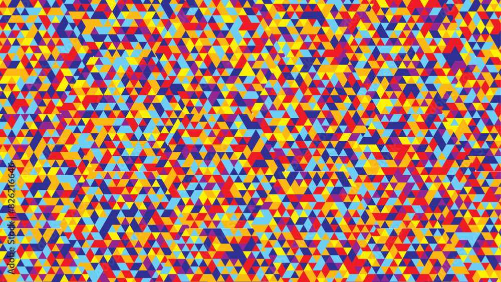 Poster abstract seamless pattern design, abstract pattern, rainbow colors pattern design