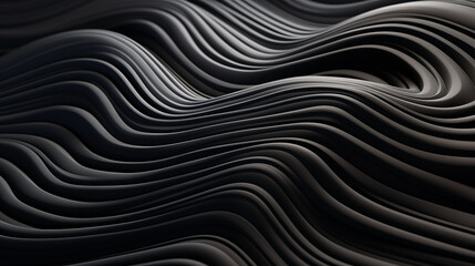 3d, waves pattern, wallpaper