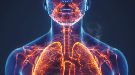 Human Respiratory System Anatomy Diaphragm For Medical