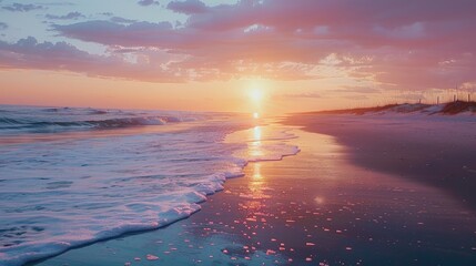 Beautiful Sunrise at the Beach
