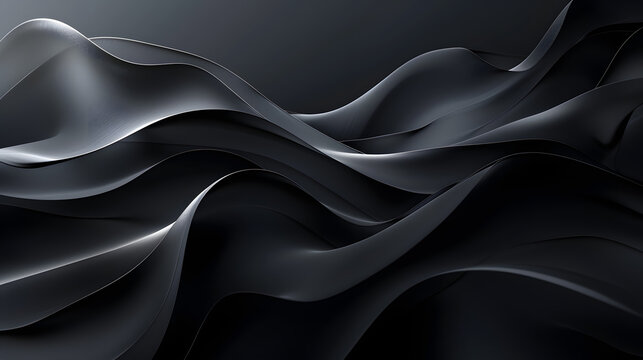 Design a sophisticated presentation background with black abstract
