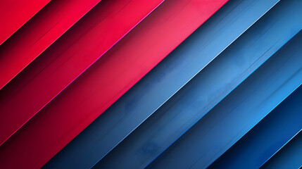 Blue red abstract presentation background with stripes