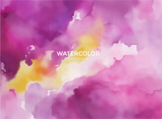 abstract watercolor background with splashes