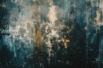 A wall with a lot of paint splatters and graffiti. The wall is covered in a mix of colors and textures, giving it a raw and urban feel. The graffiti adds a sense of rebellion