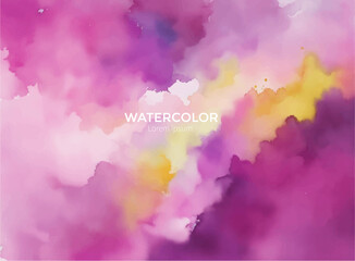 Watercolor background with splashes, Waterclor colorful, watercolor background with paint