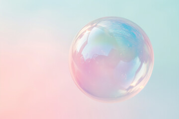 3d bubble illustration, water