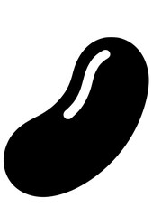 Beans SVG, Bean Seeds SVG, Jelly Bean SVG, Haricot SVG, Vegetables SVG, Farm, Bean Silhouette, Bean Clipart, Bean Cut file for Cricut