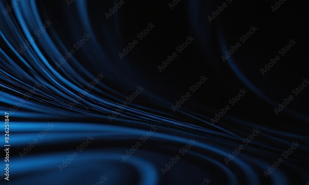 Poster deep blue abstract background 3d rendering