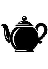 Kettle SVG, Teapot SVG, Hot SVG, Tea SVG, Coffee SVG, Tea lover, Kettle Silhouette, Teapot Clipart, Cut file for Cricut