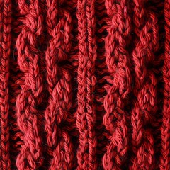 Fototapeta premium knitted sweater close-up.