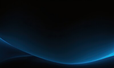dark deep blue abstract background with smooth curved lines