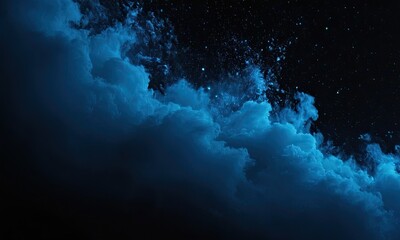 deep blue abstract background
