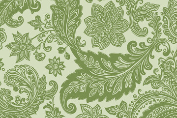 Botanical pattern for fabrics, covers, leaflets, business cards, Happy Birthday cards, Wedding Invitations, for use in graphics . Generated by Ai