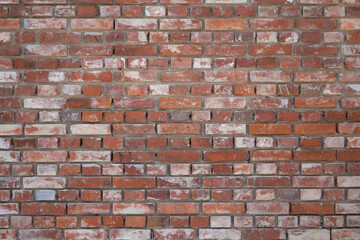 Old red brick wall, mur ściana z czerwonej cegły  © MR. Stanek