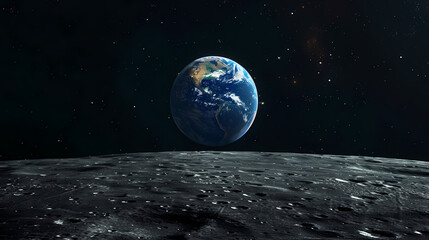 View of Earth from space