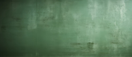 Obraz premium Solid green wall background, textured surface, clean look,