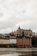 Coastline in Stockholm, Söder Mälarstrand 