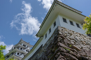 晴天の郡上八幡
