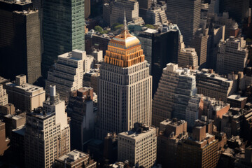 Manhattan Business Skyline 