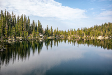 Obraz premium Scenic Gourd Lake in the Indian Peaks Wilderness, Colorado