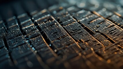 AI generated illustration of a fabric texture